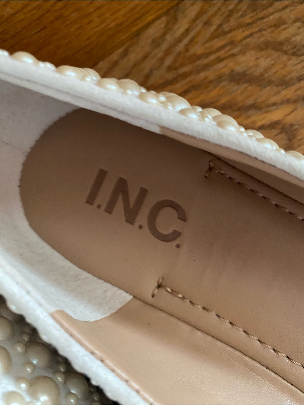 I.N.C. International Concepts Juney Pearl Flats Women’s Size 10 New - Picture 3 of 8